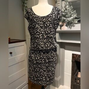 MEC Black and White Floral Dress
